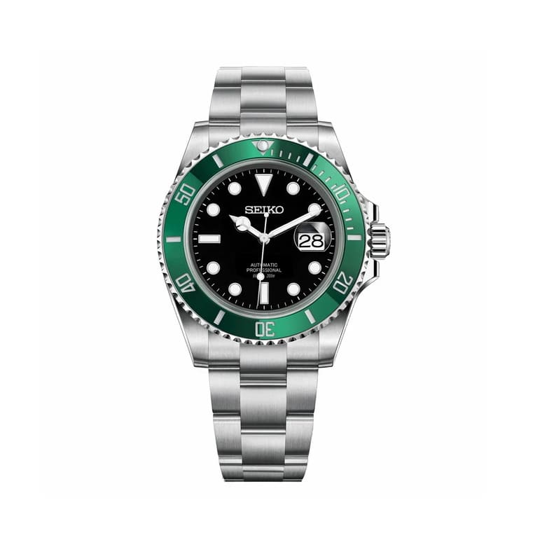 Rolex Submariner Hulk versus Seiko SLA019 : Shades of Green