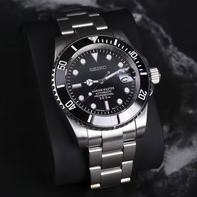 vagabond Recite Clip sommerfugl Custom Modded Seiko watches in Stock - Express Delivery Included