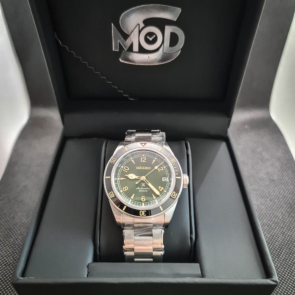 Seiko Alpinist Black Bay MOD - 400USD - Express Delivery included Worldwide