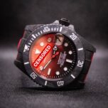grand seiko carbon mod red