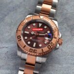 rose gold seiko yachtmaster