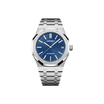 seiko ap oak silver blue mod