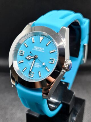 seiko blue explorer mod