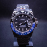 seiko submariner batman gmt nh34