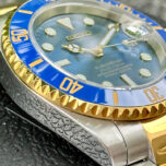 seiko submariner bluesy mod