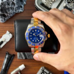 seiko submariner bluesy mod