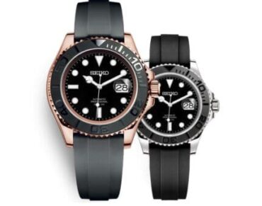 Seiko 5 discount yacht master black